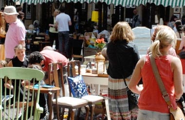 The V&A market in Bath